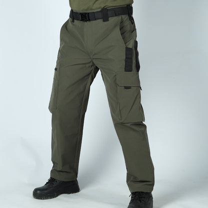 🏆Last Day Promotion：ONLY ￡25.99!!🔥Men’s 4-Season Outdoor Work Cargo Pants – Waterproof, Abrasion-Resistant & Travel-Ready