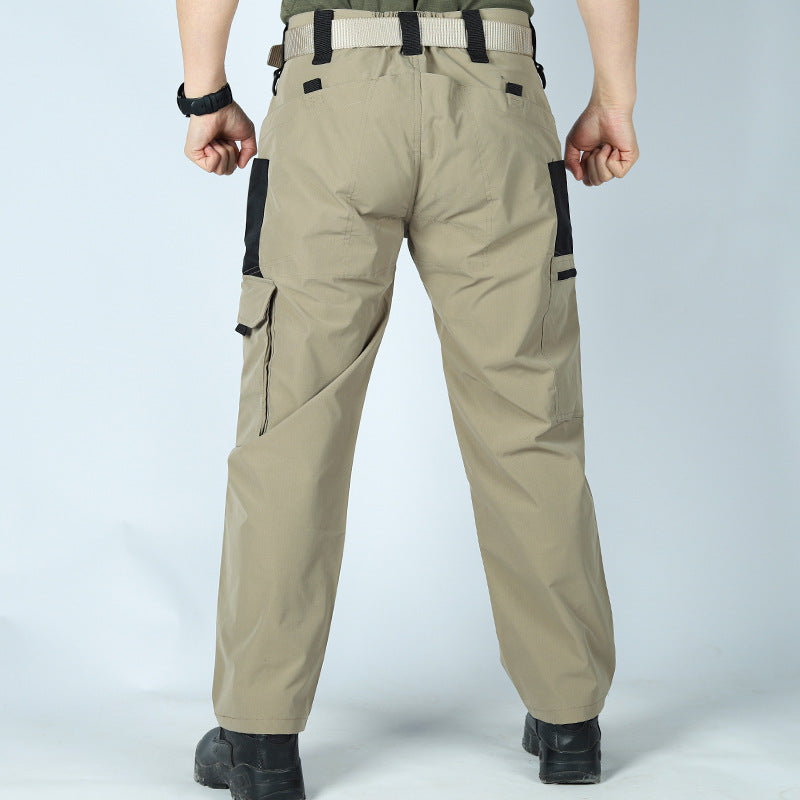 🏆Last Day Promotion：ONLY ￡25.99!!🔥Men’s 4-Season Outdoor Work Cargo Pants – Waterproof, Abrasion-Resistant & Travel-Ready