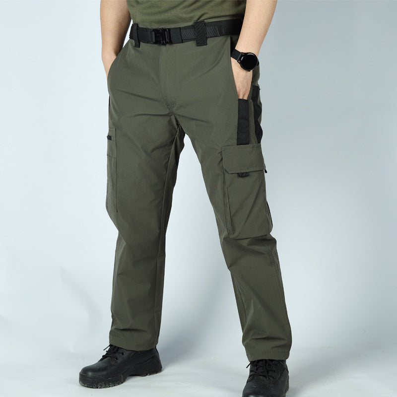 🏆Last Day Promotion：ONLY ￡25.99!!🔥Men’s 4-Season Outdoor Work Cargo Pants – Waterproof, Abrasion-Resistant & Travel-Ready
