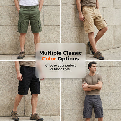 🩳 50% OFF NOW!🏕️ Men's Outdoor Cargo Shorts – Multi-Pocket & Breathable – Durable Casual Summer Shorts 🔥