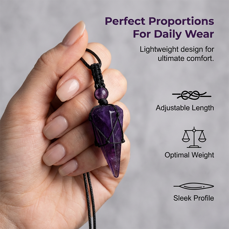 💎 50% OFF NOW! ✨ Conical Pendant for Men & Women – Minimalist Design, Hypoallergenic Metal & Perfect for Daily Wear or Gifting 🎁