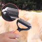 🐾 50% OFF NOW! 🧹 Double-Sided Self-Cleaning Pet Grooming Brush – Removes Loose Fur, Massages Skin & Reduces Shedding for Dogs & Cats 🐶