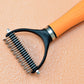 🐾 50% OFF NOW! 🧹 Double-Sided Self-Cleaning Pet Grooming Brush – Removes Loose Fur, Massages Skin & Reduces Shedding for Dogs & Cats 🐶
