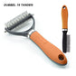 🐾 50% OFF NOW! 🧹 Double-Sided Self-Cleaning Pet Grooming Brush – Removes Loose Fur, Massages Skin & Reduces Shedding for Dogs & Cats 🐶