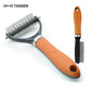 🐾 50% OFF NOW! 🧹 Double-Sided Self-Cleaning Pet Grooming Brush – Removes Loose Fur, Massages Skin & Reduces Shedding for Dogs & Cats 🐶
