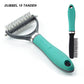 🐾 50% OFF NOW! 🧹 Double-Sided Self-Cleaning Pet Grooming Brush – Removes Loose Fur, Massages Skin & Reduces Shedding for Dogs & Cats 🐶