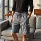 Men's Casual Cargo Shorts with Elastic Waist