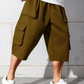 Men's Casual Cargo Capri Shorts