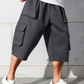 Men's Casual Cargo Capri Shorts