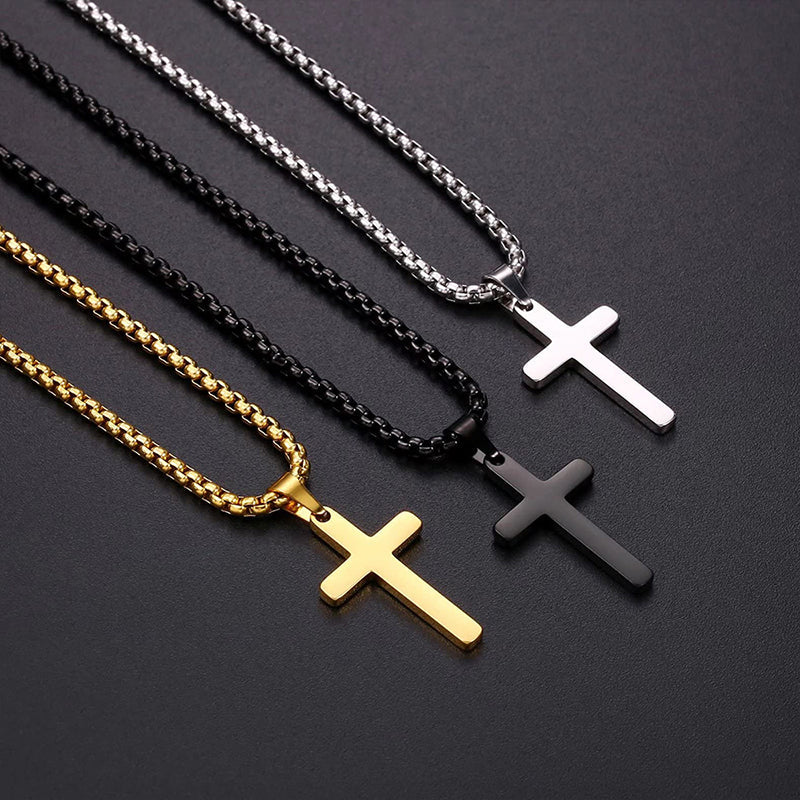 ✝️ 50% OFF NOW! 🔥 Double Layer Cross Pendant Necklace – Elegant Design, High-Quality Metal & Perfect for Daily Wear or Gift Giving 🎁