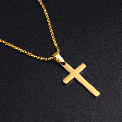 ✝️ 50% OFF NOW! 🔥 Double Layer Cross Pendant Necklace – Elegant Design, High-Quality Metal & Perfect for Daily Wear or Gift Giving 🎁