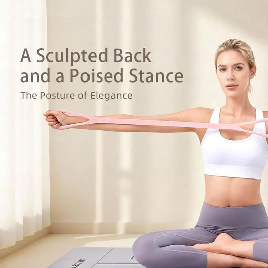 🦾 50% OFF NOW! 🧘Ergonomic Posture Corrector Resistance Band – Adjustable Tension, Breathable Fabric & Ideal for Back Pain Relief 💪