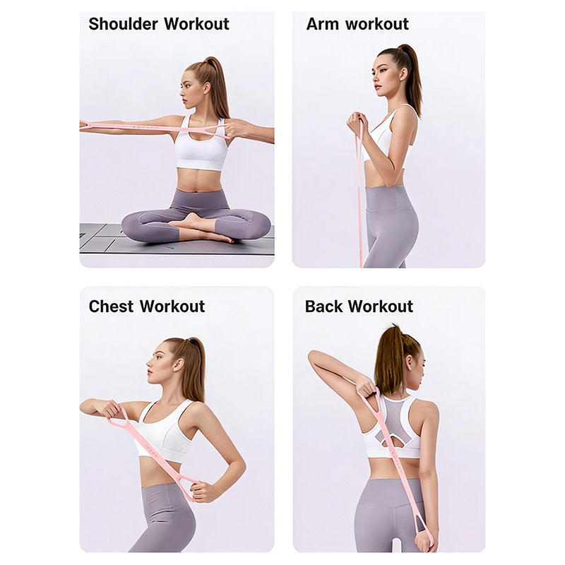 🦾 50% OFF NOW! 🧘Ergonomic Posture Corrector Resistance Band – Adjustable Tension, Breathable Fabric & Ideal for Back Pain Relief 💪