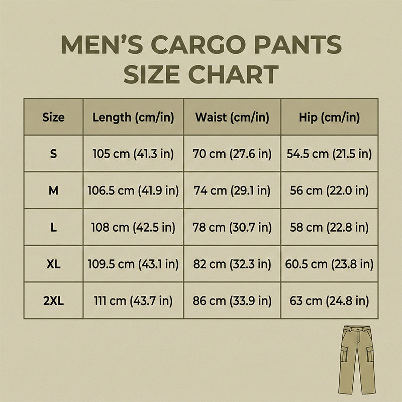 👖🔥 50% OFF – Men's Casual Cargo Pants with Multiple Pockets | Durable Cotton, Relaxed Fit, Utility Style for Daily Wear 🛒