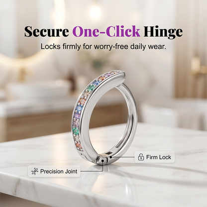 Hinged Clicker Belly Button Ring