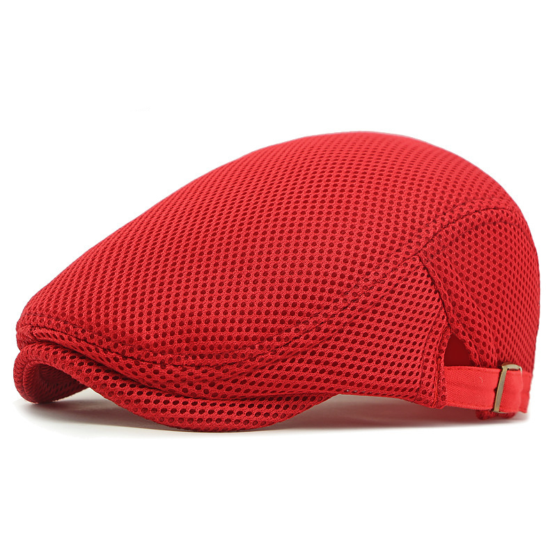 🧢 50% OFF NOW! 🌿 Breathable Flat Cap with Adjustable Strap – Mesh Fabric, Classic Ivy Style & Built-in Sweatband – All-Day Comfort ✨