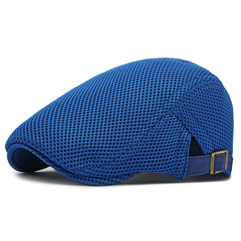 🧢 50% OFF NOW! 🌿 Breathable Flat Cap with Adjustable Strap – Mesh Fabric, Classic Ivy Style & Built-in Sweatband – All-Day Comfort ✨