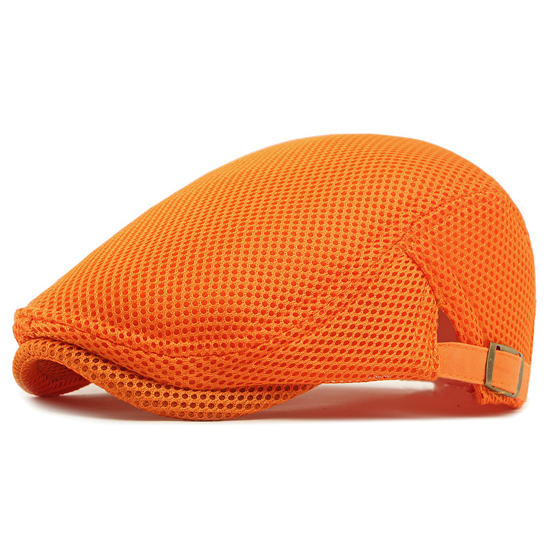 🧢 50% OFF NOW! 🌿 Breathable Flat Cap with Adjustable Strap – Mesh Fabric, Classic Ivy Style & Built-in Sweatband – All-Day Comfort ✨