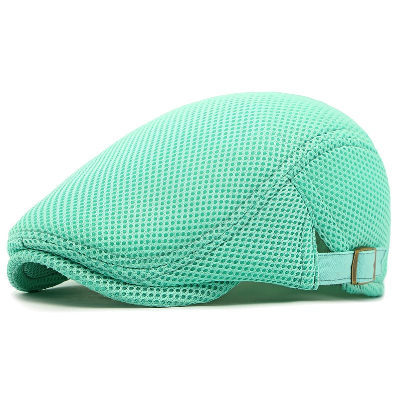 🧢 50% OFF NOW! 🌿 Breathable Flat Cap with Adjustable Strap – Mesh Fabric, Classic Ivy Style & Built-in Sweatband – All-Day Comfort ✨