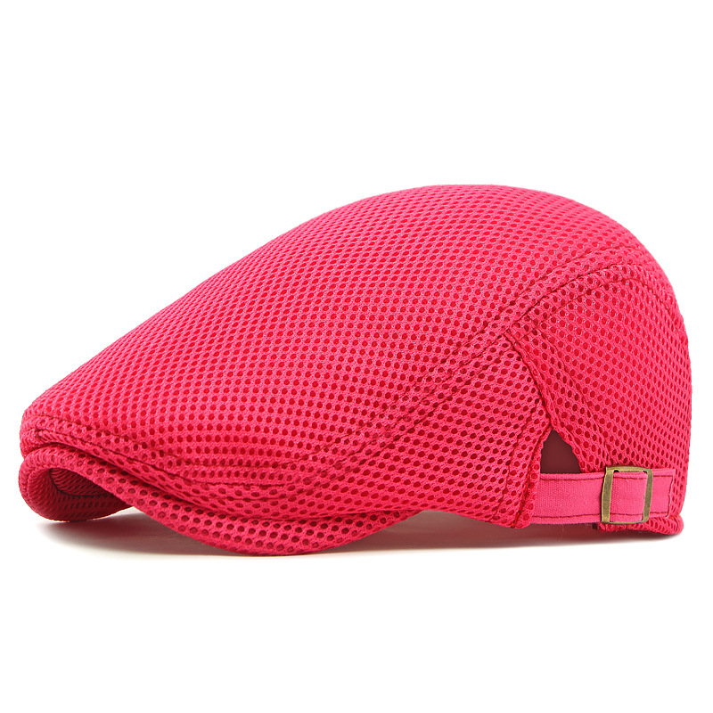 🧢 50% OFF NOW! 🌿 Breathable Flat Cap with Adjustable Strap – Mesh Fabric, Classic Ivy Style & Built-in Sweatband – All-Day Comfort ✨