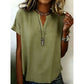 📢📢50% OFF !! ⏰Women's Casual V-Neck Short Sleeve Top