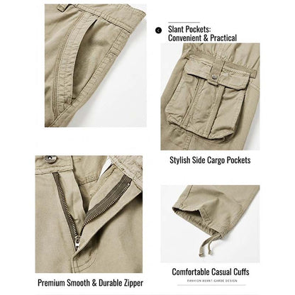 🪖 LIMITED-TIME 50% OFF! 👖 Men's Classic Tactical Cargo Pants – Multi-Pocket, Durable, Adjustable Cuffs 🔧