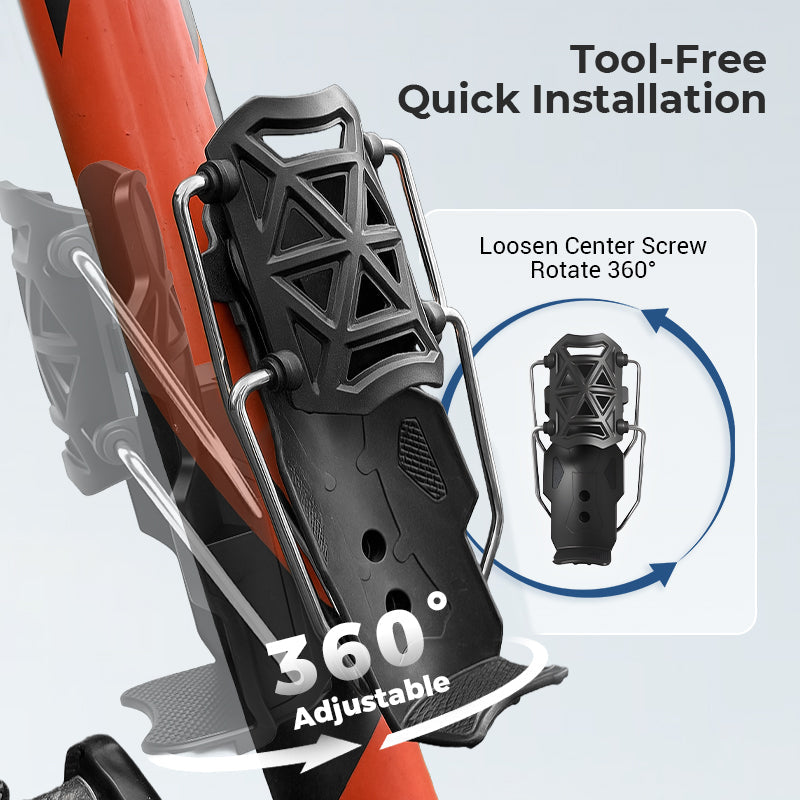 🥳2026 HOT SALE🥳💞50K+ SOLD!🎁🔥 50% OFF! Adaptive Cycling Bottle Holder – Fits various bottle sizes, grips tight on bumpy rides. Easy one‑hand access. Stay hydrated without stopping. 🚴‍♂️💧