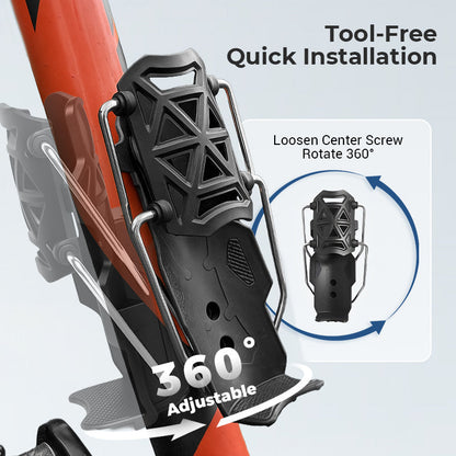 🥳2026 HOT SALE🥳💞50K+ SOLD!🎁🔥 50% OFF! Adaptive Cycling Bottle Holder – Fits various bottle sizes, grips tight on bumpy rides. Easy one‑hand access. Stay hydrated without stopping. 🚴‍♂️💧