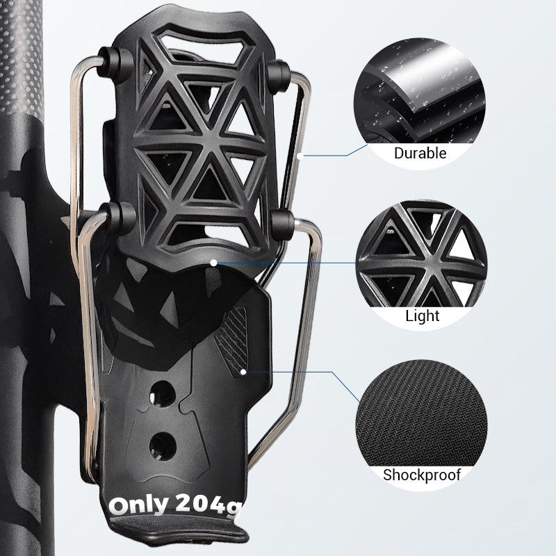 🥳2026 HOT SALE🥳💞50K+ SOLD!🎁🔥 50% OFF! Adaptive Cycling Bottle Holder – Fits various bottle sizes, grips tight on bumpy rides. Easy one‑hand access. Stay hydrated without stopping. 🚴‍♂️💧