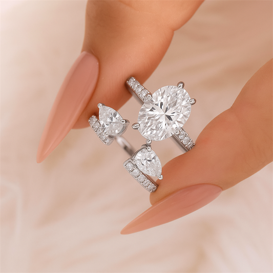 ⏰ 50% OFF – Sparkly Teardrop Open Ring | Limited Time! Adjustable & Dazzling ✨💍