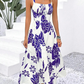 Floral Spaghetti Strap Dress – Smocked Back, A-Line & Lightweight – Effortless Summer Style 🌼