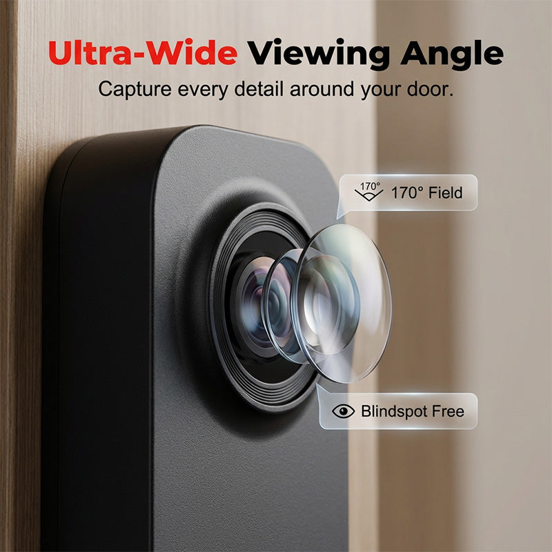 🔔 LIMITED-TIME 50% OFF! ✨ Smart Video Doorbell with 4.3" Display – Two-Way Audio, Night Vision, Wide Angle 🏠