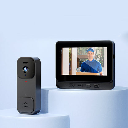🔔 LIMITED-TIME 50% OFF! ✨ Smart Video Doorbell with 4.3" Display – Two-Way Audio, Night Vision, Wide Angle 🏠