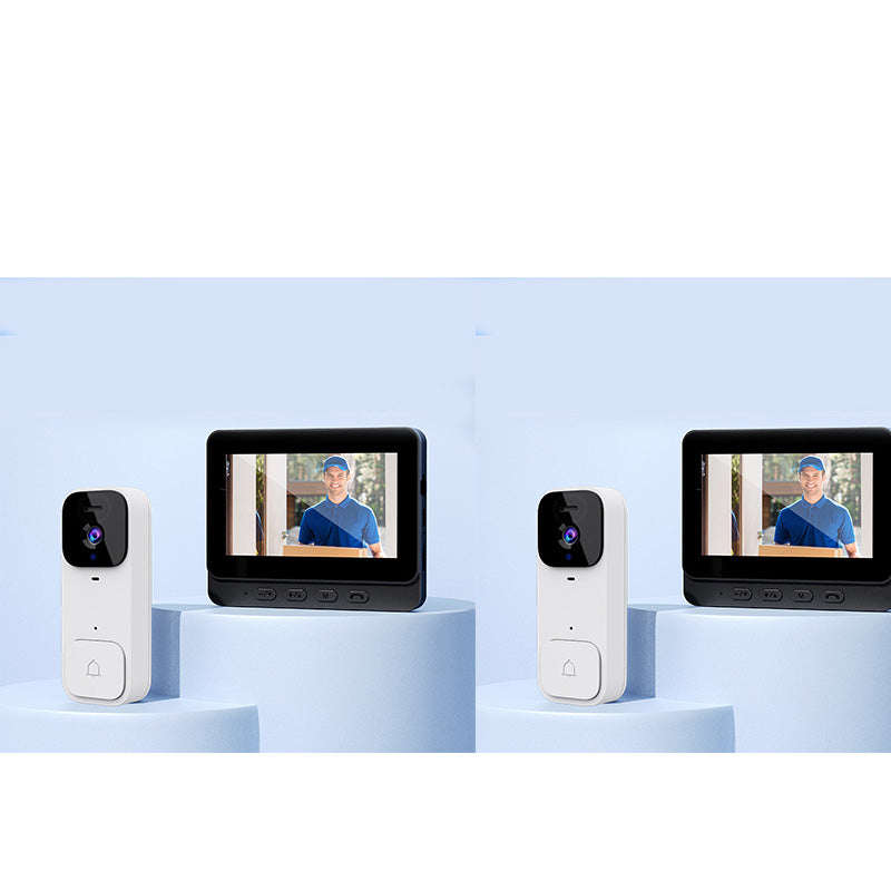 🔔 LIMITED-TIME 50% OFF! ✨ Smart Video Doorbell with 4.3" Display – Two-Way Audio, Night Vision, Wide Angle 🏠