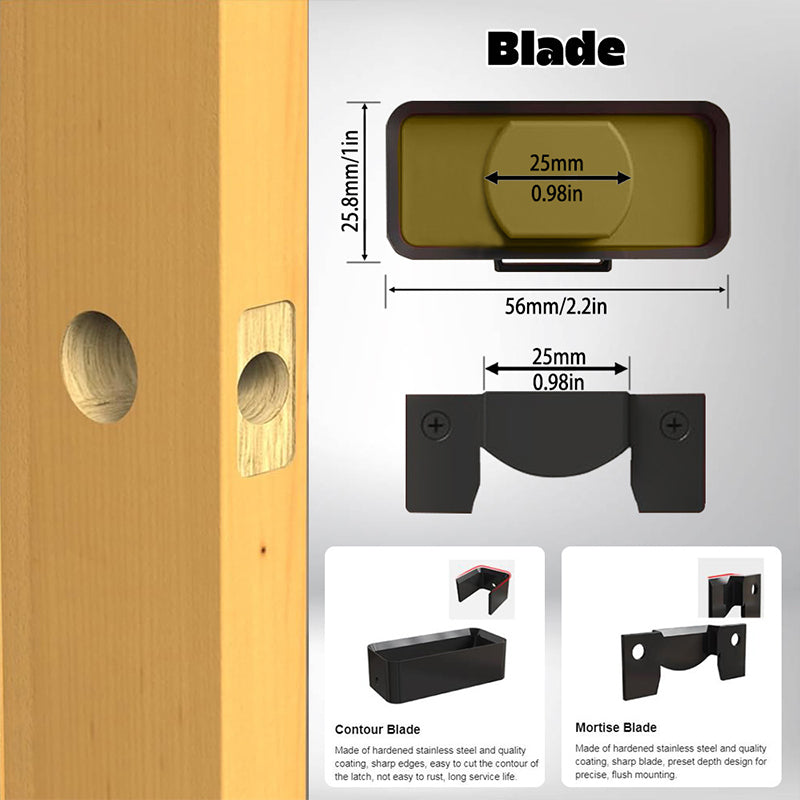 🔥2026 New Arrival ＆ Hot Sale🔥Professional Door Latch Installation Tool