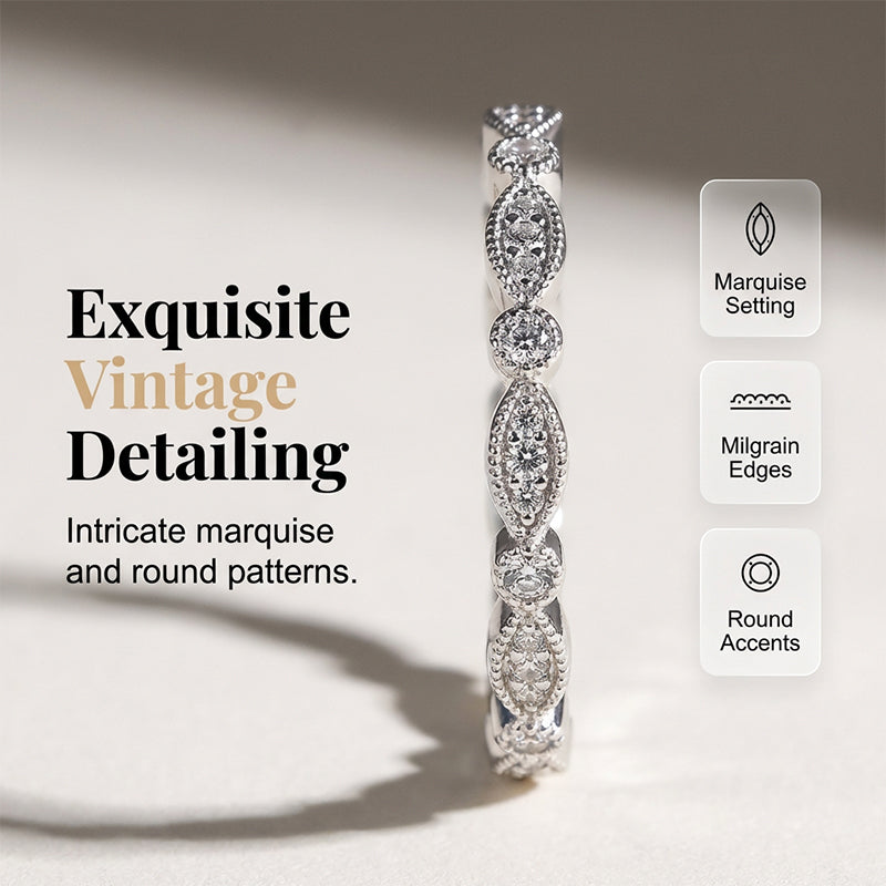 Pear-Shaped Teardrop Engagement Ring Set
