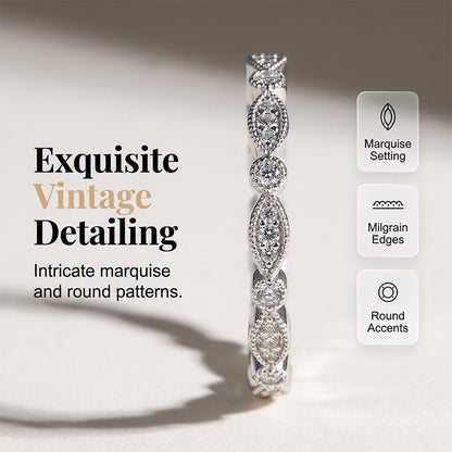 Pear-Shaped Teardrop Engagement Ring Set