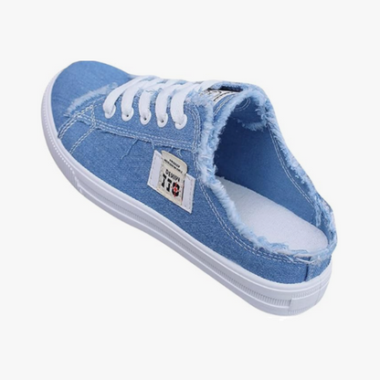 🔥 Women's Denim Mule Sneakers