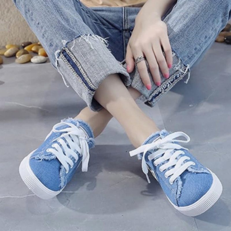🔥 Women's Denim Mule Sneakers