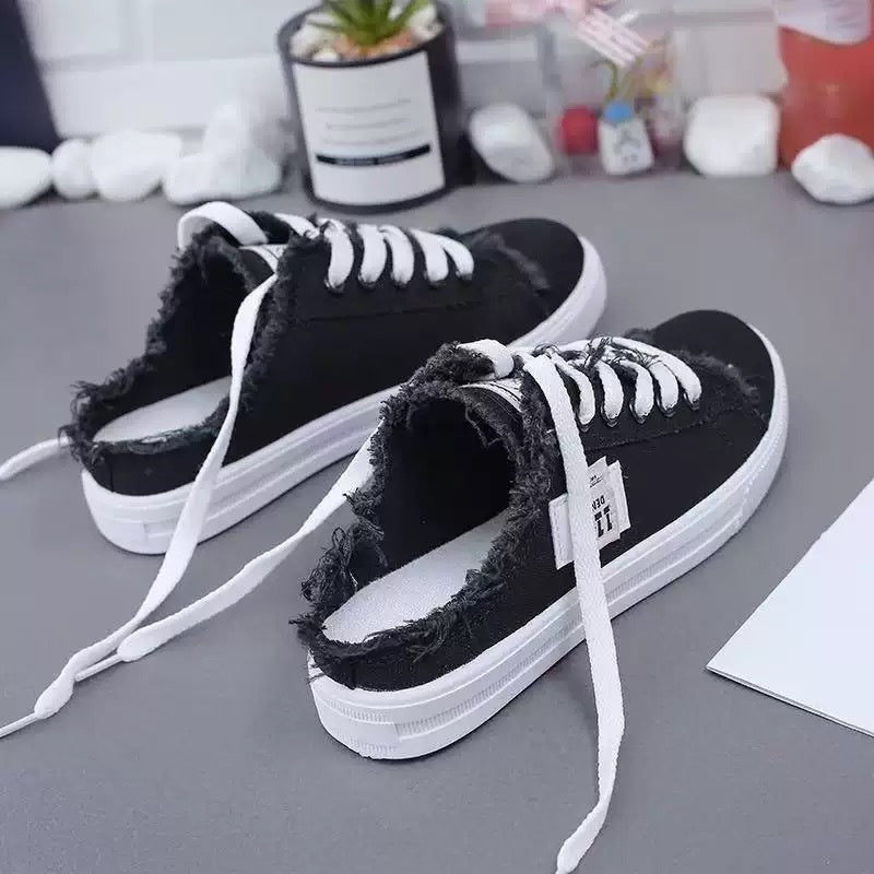 🔥 Women's Denim Mule Sneakers