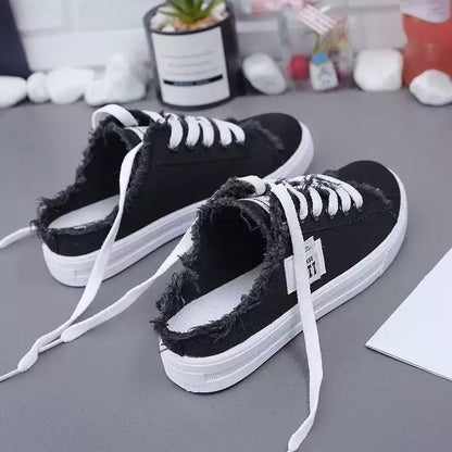 🔥 Women's Denim Mule Sneakers