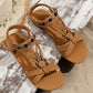 👡 LIMITED-TIME 50% OFF! 🌸 Women's Round Toe Flat Sandals – Breathable, Adjustable, Bohemian Charm ✨
