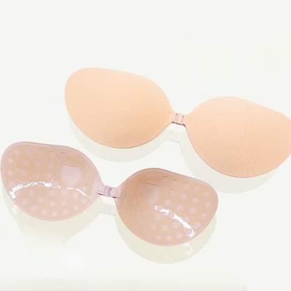 🔥 50% off💎 Front Clasp Sticky Push-Up Bra | Deep Plunge Reusable Adhesive Bra Cups
