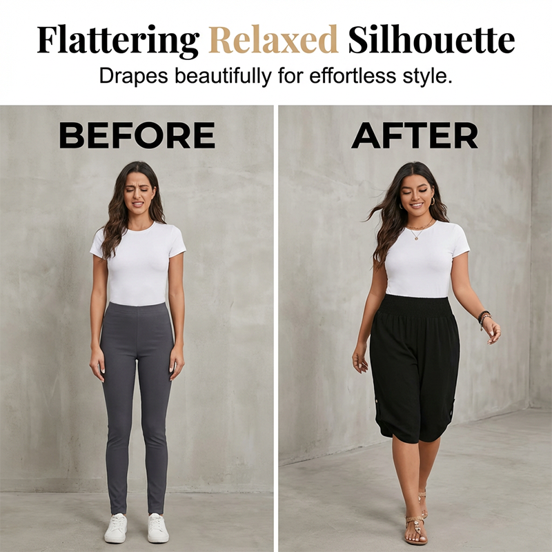 ⏳Limited-time 50% off⏰Women's Lightweight Capri Pants👖
