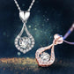 🥳2026 HOT SALE🥳💞50K+ SOLD!💥50% OFF! 🔥Twinkling Heart Waterdrop Stone Necklace