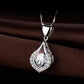 🥳2026 HOT SALE🥳💞50K+ SOLD!💥50% OFF! 🔥Twinkling Heart Waterdrop Stone Necklace