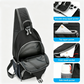 🎒 LIMITED-TIME 50% OFF! ✨ Men's Outdoor Sling Bag – Multi-Pocket, Water-Resistant, Breathable Back 🌦️
