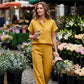 ⏳50% off⏰Women's Casual Solid Color Two-Piece Set👚👖