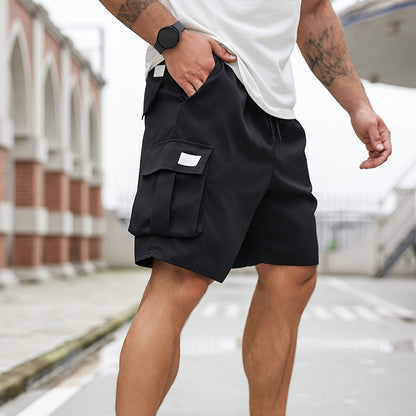 Relaxed Fit Summer Cargo Shorts for Men