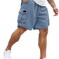 Relaxed Fit Summer Cargo Shorts for Men